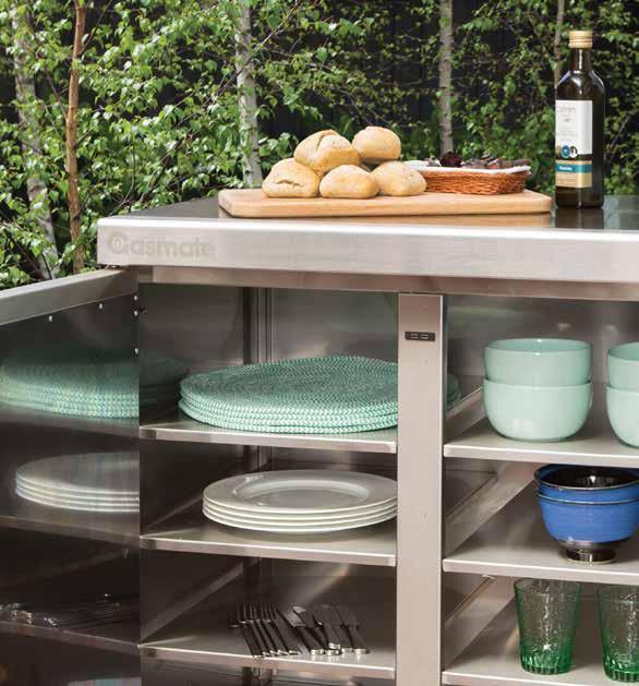 PLATINUM III SERIES INDIVIDUAL BBQ S AND MODULES CREATE YOUR OWN ENTERTAINING AREA The Gasmate Platinum III Series allows you to create your own stunning outdoor cooking and entertaining area.