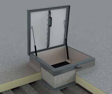 Access Hatch Industrial Roof access hatches provide safe access to and from roof areas and are particularly suited to larger industrial property.