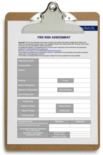 Fire Risk Assessments The Regulatory Reform (Fire Safety) Order 005 states that all businesses require a Fire Risk Assessment periodically, appropriate to risk or whenever there is a significant