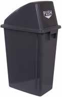 PER BOX Differentiated Waste Bin It includes swivel lid and the universal recycling symbol.