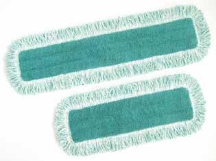 The rest of the small particles remain in the body of the cloth. Material Description: 0 % Microfiber base loop pile. Outer yarn: green microfiber fringe (looped-end). Z-Velcro backing, 5 mm long.