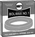 closet bowl seal Won't dry out or deteriorate No-Seep Wax Toilet Flange Gasket Wax Gasket with Polyethylene Flange Fits 3" & 4"