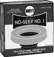 fits 3" & 4" waste lines Stainless, waterproof, impervious to vermin, odors, gases, acids Bacteria Free Makes positive
