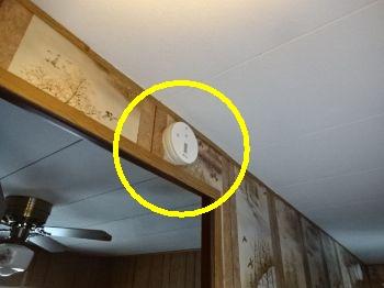 Electrical Comments Smoke detectors are located on