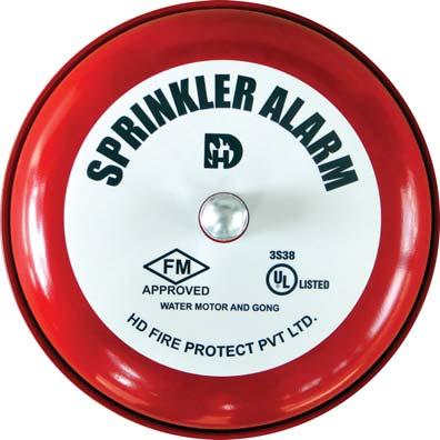 SPRINKLER ALARM TECHNICAL DATA MODEL MOUNTING TYPE WATER WORKING PRESSURE CONNECTION GA Type-A & Type-B 17.