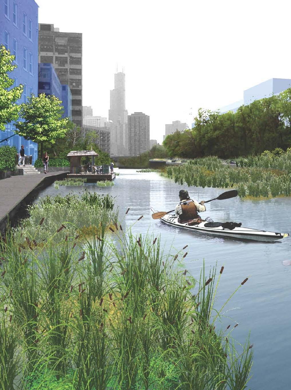 North Branch Riverfront Lake to Halsted City Role: Involves CDWM, CDOT, DZLUP, DCD Timeframe: 2012-2016 Cost Estimate: $75 million Project Description: Develop the North Branch Riverfront with: