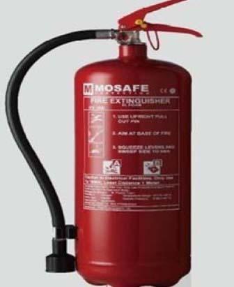 AFFF Foam Extinguisher Stainless Steel Description: Ideal for multi-risk situations where class A and B fires that typically involve liquids or materials that liquefy such as petrol, oils, paints and