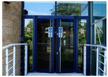Our systems range from standard swing door operators to the more