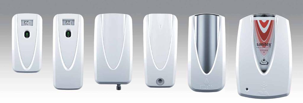 Exclusive co-ordinated "family" of products The MVP range is a stylish, contemporary and luxurious new range of dispensers designed to complement the most exclusive of washrooms.