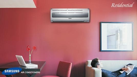 integrated in ventilation ductwork Samsung Mini-Split Air-to-Air
