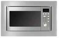 combination microwave oven & grill - 800W convection oven & grill - 5 power levels - 10 auto cooking functions - W595 x H388 x