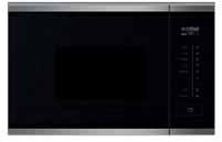 functions - W595 x H382 x D340mm - 320mm installation depth - 20mm fascia depth stainless steel - 800W microwave/1000w grill -
