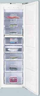 temperature display - auto defrost - chrome wire rack - super fresh zone - adjustable glass shelves -
