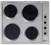 gas hobs FLH62PX 60cm electric stainless steel solid plate hob FLH62NXP 60cm gas side control