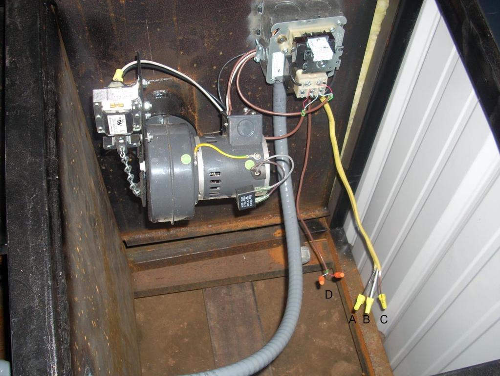 This furnace must be wired by a qualified electrician In accordance with the National or/and County/State Electrical Code.