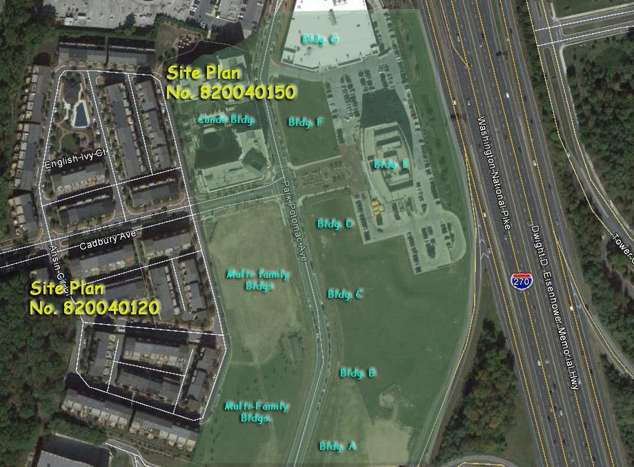 Site Analysis The gross tract area of the entire Park Potomac property consists of 54.84 acres of land zoned I- 3 and OM.