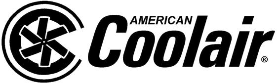 FARM PRODUCTS DIVISION MEMBER OF AMCA AMERICAN COOLAIR CORPORATION P.O. BOX 2300 JACKSONVILLE, FLORIDA 32203 PHONE (904) 389-3646 FAX (904) 387-3449 E-MAIL - fans@coolair.