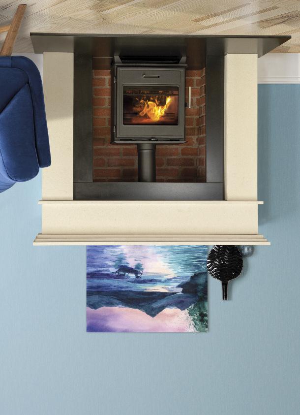The Pevex Range Multifuel Stoves for the home Inset,