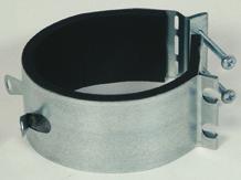 The damper is manufactured from galvanized sheet steel and is fitted with a rubber seal tested for air-tightness.