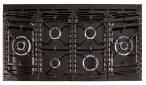 Cooktop Specifications Form and function working together that's the Aga Legacy. Legacy Form: Our signature cooktop design makes the range seem to arc toward you.
