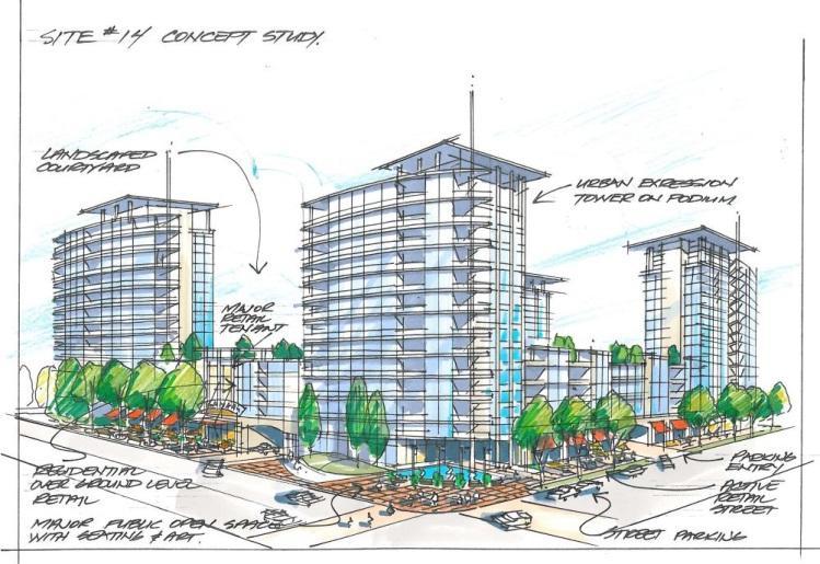 Figure 18 - Compact, Mixed-use Transit-oriented Development (Downtown