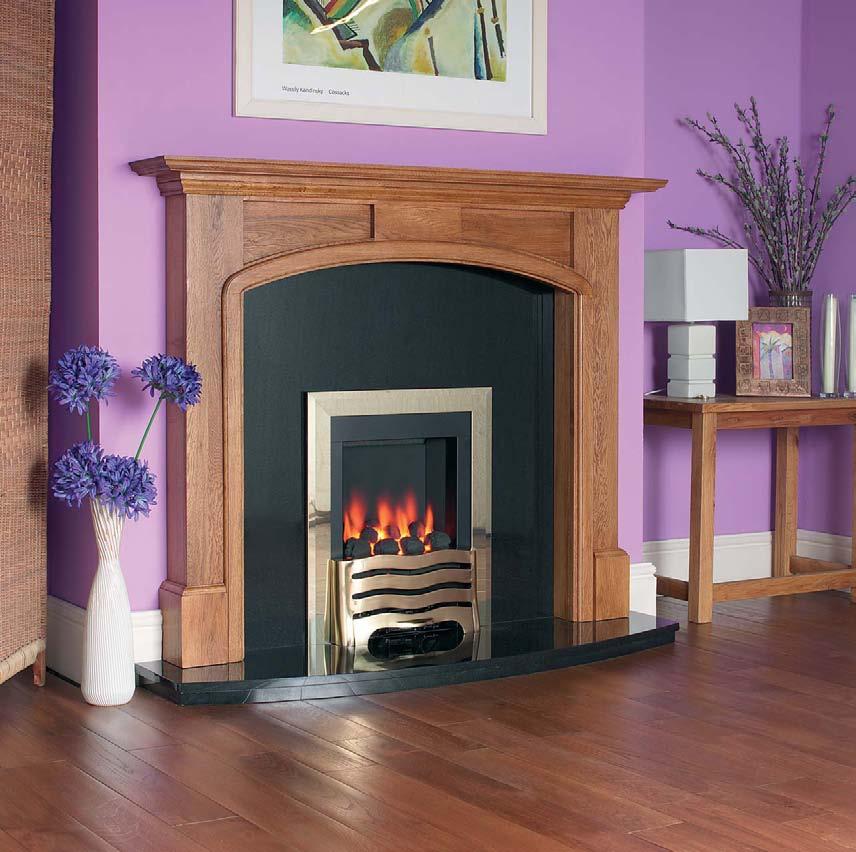 Gas Fires with Trims & Frets Powerflue The Integra Powerflue has been designed specifically for homes without a chimney or flue. A fan operated flue system allows the 3.