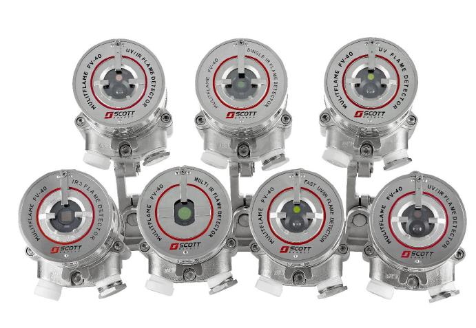 Flame detectors 3M Simtronics DF-TV7 Series Triple IR & UV/2IR flame detectors Excellent immunity to false alarms Wide field of vision (up to 120 ) Continuous monitoring of optics The DF-TV7-T