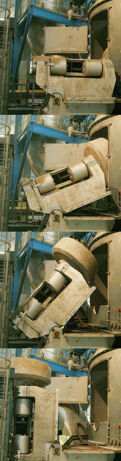 MVR roller swing-out system As with any roller mills, the wear parts of the grinding elements are exposed to the highest wear.