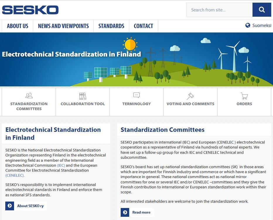 39 Further information on electrotechnical standardization Web sites