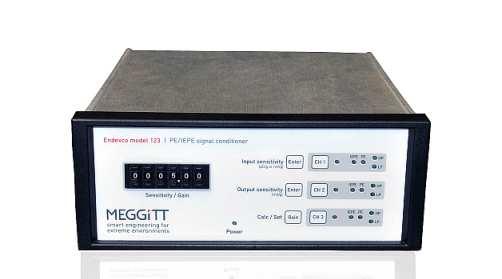 Model 123 Benchtop, three channel PE/IEPE signal conditioner Key performance parameters Three-channel PE/IEPE signal conditioner Gain Settings/Calculations up to 999.