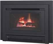 3 stars, the Regency IP28 combines modern style with the efficiency and convenience of a realistic gas log fire.