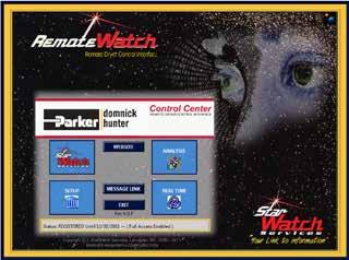 Star Watch activated dryers can monitor and analyze every moment of operation, 24-7; it can be done wirelessly.
