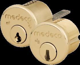 BiLevel key control cylinders offer utility patented key control for situations with lesser security needs.