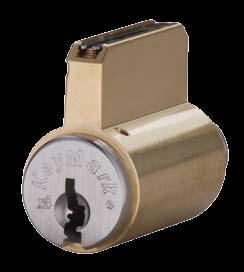 Key-in-knob cylinders ideally retrofit existing hardware to provide patented key control.