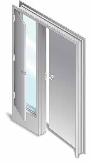 D Bullet and Blast Resistance CECO DOOR, CURRIES and SMP SPECIALTY DOORS offer a full line of bullet-and blast-resistant metal doors and frames.