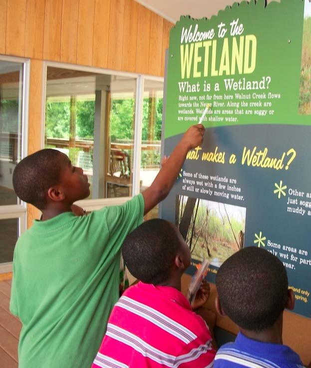 Community Needs Collaborative brainstorming in break out groups with WCWCP facilitators Sustainable Living Focuses on ways residents of the wetland community can conceptualize, realize, and then