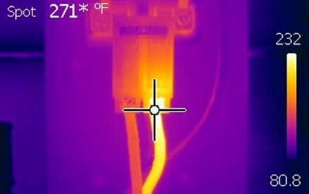 V) Voltage at fans OK (> 215) Few overheated