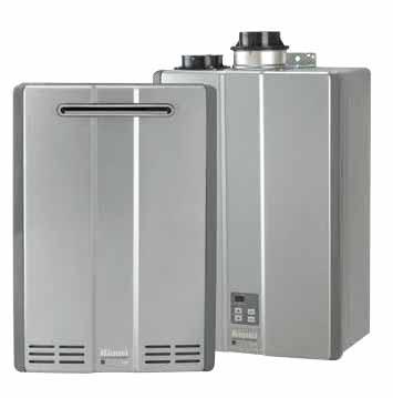 Rinnai s condensing technology features than a traditional tank.