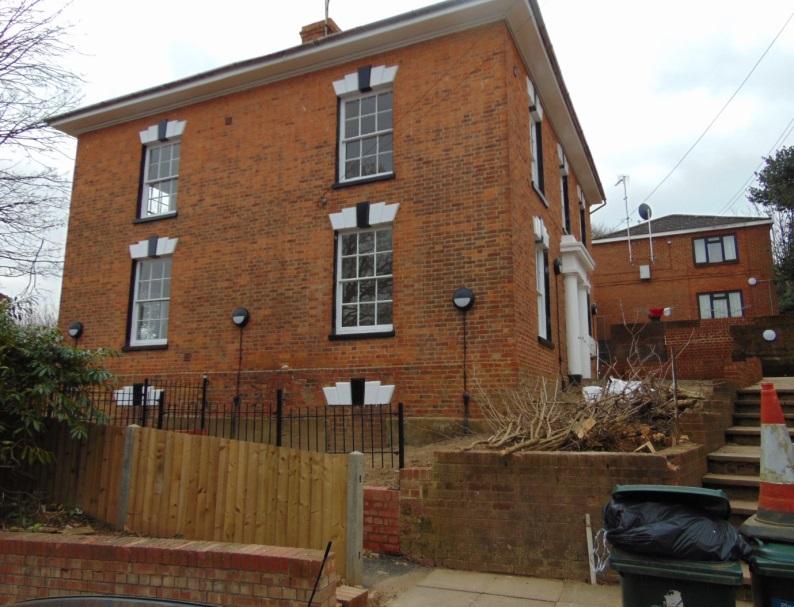 Refurbishment for Shared Ownership Drapers House. Sold to CDC by A2 Dominion, this listed building was in a state of great disrepair before purchase.