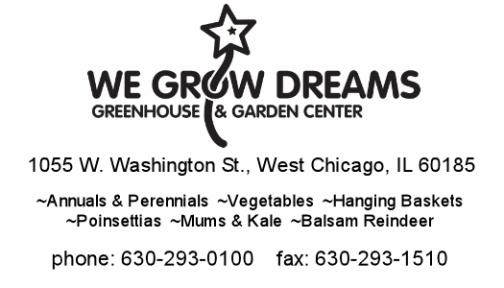 Club information West Chicago Garden Club P. O. Box 313 West Chicago, IL 60186 (630) 585-4005 www.bwdarrah.