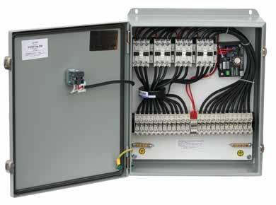 Designed for radiant snow and ice melting applications, the ProLine Radiant contactor panel with GFEP simplifies your installation and minimizes costs.