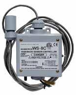 The WS-2C Aerial Snow Sensor - Designed for snow and freezing rain detection, the WS-2C aerial snow sensor sets the standard for automated radiant snowmelt systems.