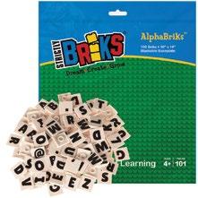 Our AlphaBriks and MathBriks are the perfect tools for reading and