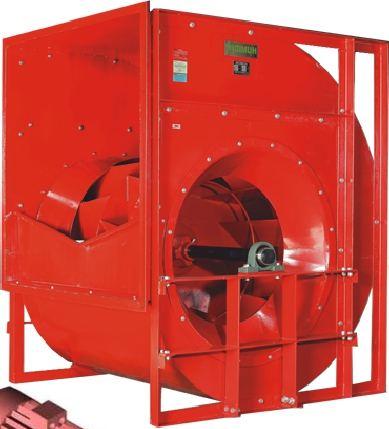 Centrifugal Blower Backward/Aerofoil Curved Fan Rotation and Discharge The rotation and discharge of the fan is in accordance with AMCA standard 99-2406-03.