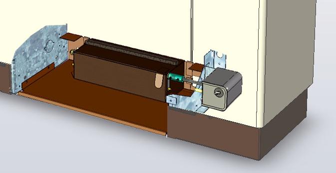 Under most control schemes, the damper motor is set up to open the damper automatically whenever the unit fan is in operation.