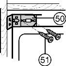 Fig. 13 Fig. 14 Fig. 15 Fig. 21 For units without door stop components: u Align the plastic bracket Fig.
