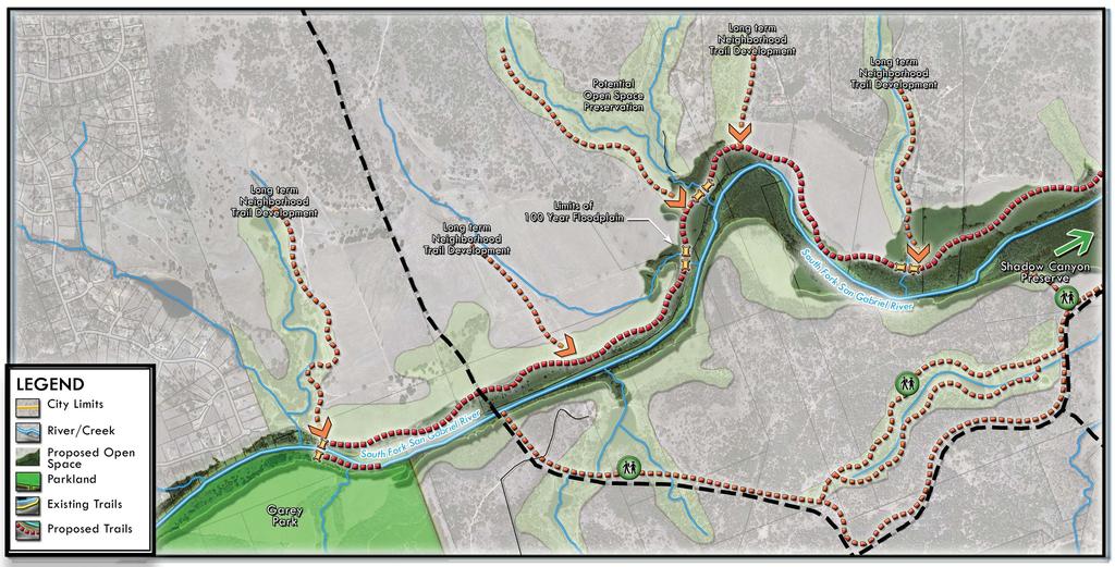 BUILDING A LEGACY WITH OUR PARKS - Georgetown Parks, Recreation and Trails Master Plan Acquire and Preserve Floodplain Corridors The preservation of key open space areas throughout the City and it