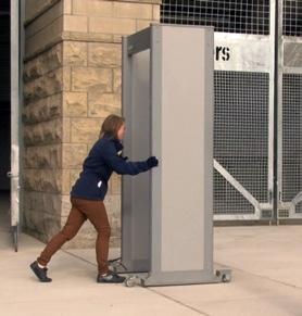 PD 6500i mobility Walk-Through Metal Detector Quickly deploy walkthroughs for any school event.