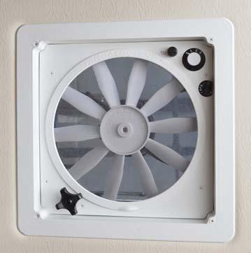 SECTION 11 MISCELLANEOUS Manual Dome Crank Knob Fuse Fan Speed Selector Further Information See the power ventilator manufacturer s operating instructions supplied in your InfoCase for further