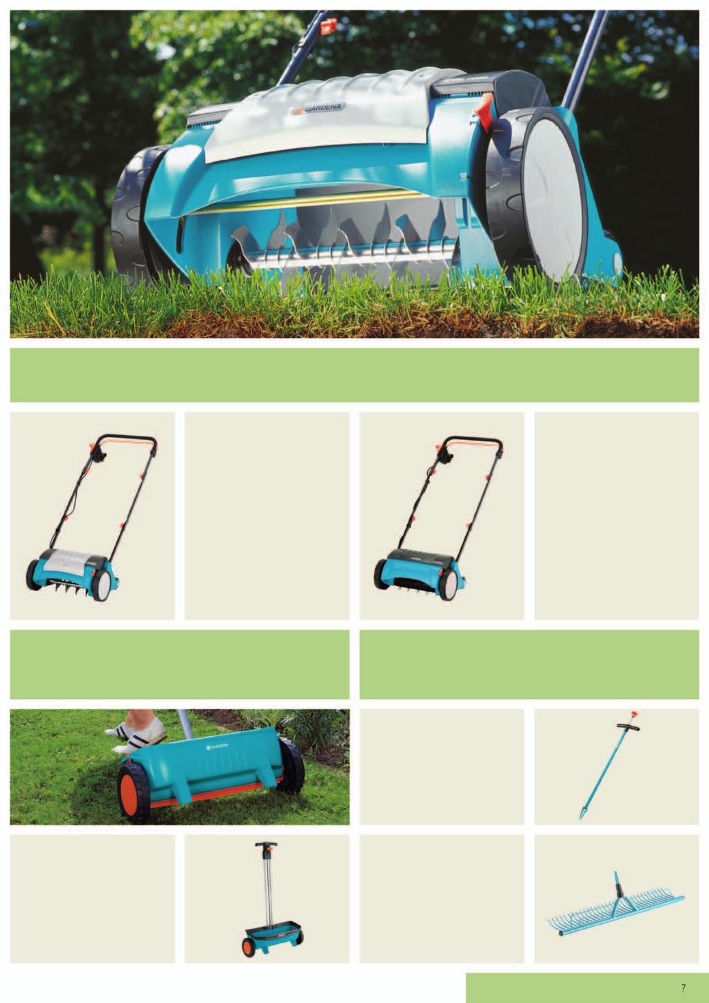 Flexible all-round trimmer for longer edges and hard-to-reach spots. Cable-free trimming of lawn edges thanks to the powerful lithium-ion battery.
